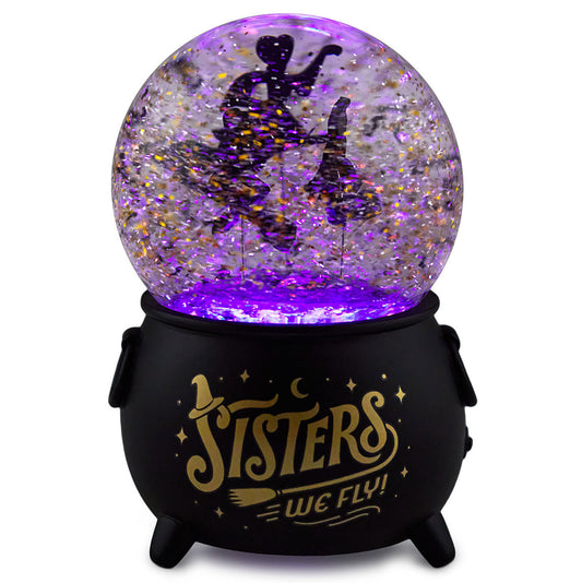 Disney Hocus Pocus Sanderson Sisters Snow Globe With Light