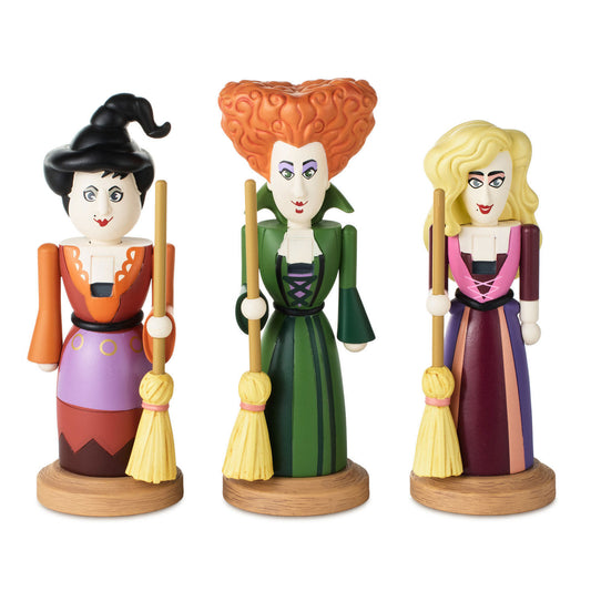 Disney Hocus Pocus Sanderson Sisters Nutcracker Mini Figurines, Set of 3