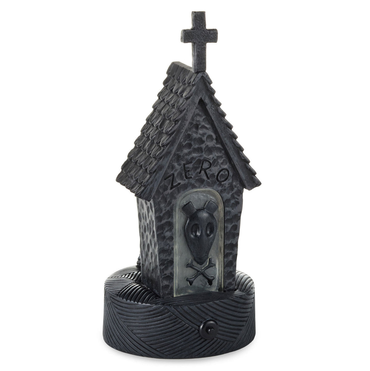 Disney Tim Burton's The Nightmare Before Christmas Zero's Doghouse Decoration With Light Projection