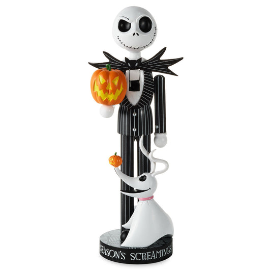 Disney Tim Burton's The Nightmare Before Christmas Jack Skellington Nutcracker Figurine, 12"