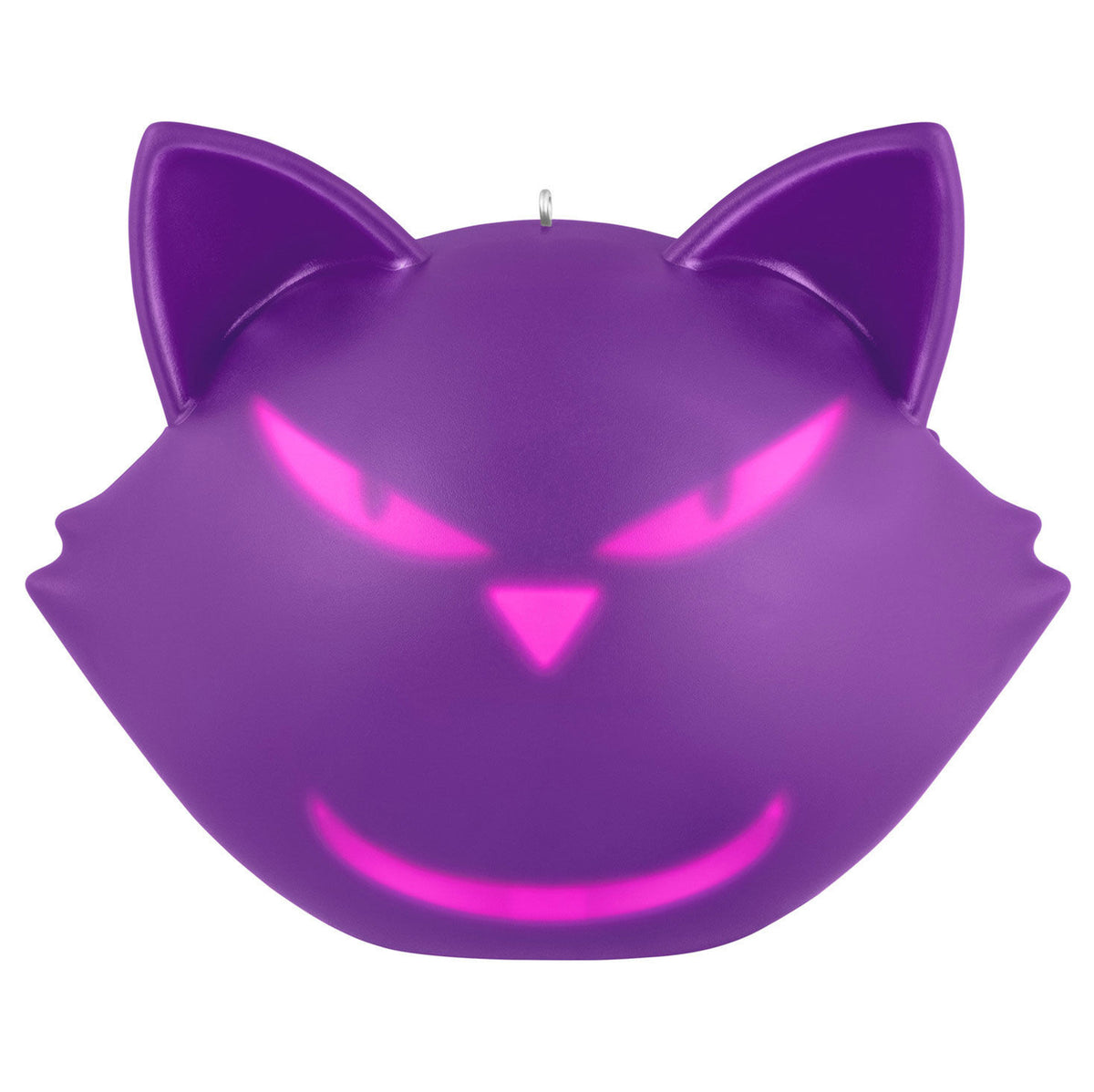 Halloween Cat-itude Ornament With Light and Sound