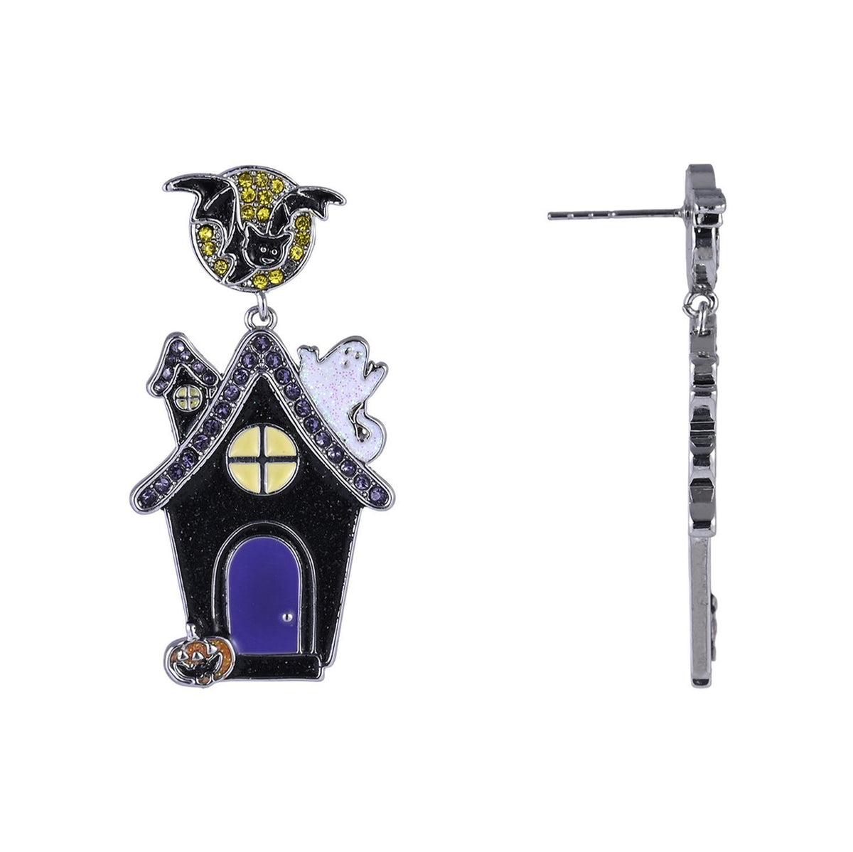 Haunted House Earrings