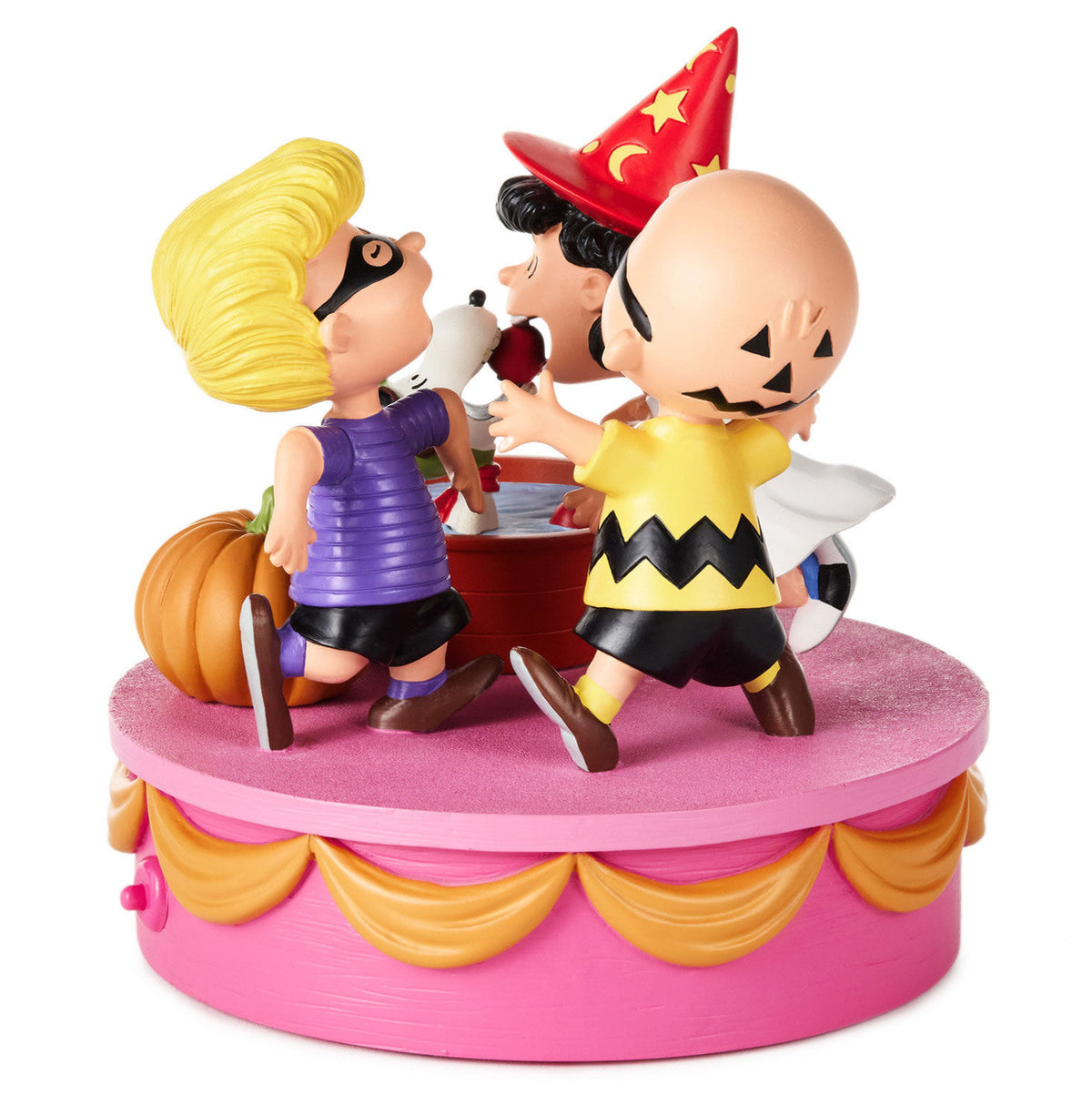 Peanuts® Great Pumpkin 60th Anniversary Apple Bobbing Figurine With Sound, 5.5"