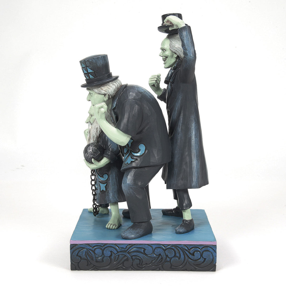 Jim Shore Disney Haunted Mansion Hitchhiking Ghosts Figurine, 9.2"