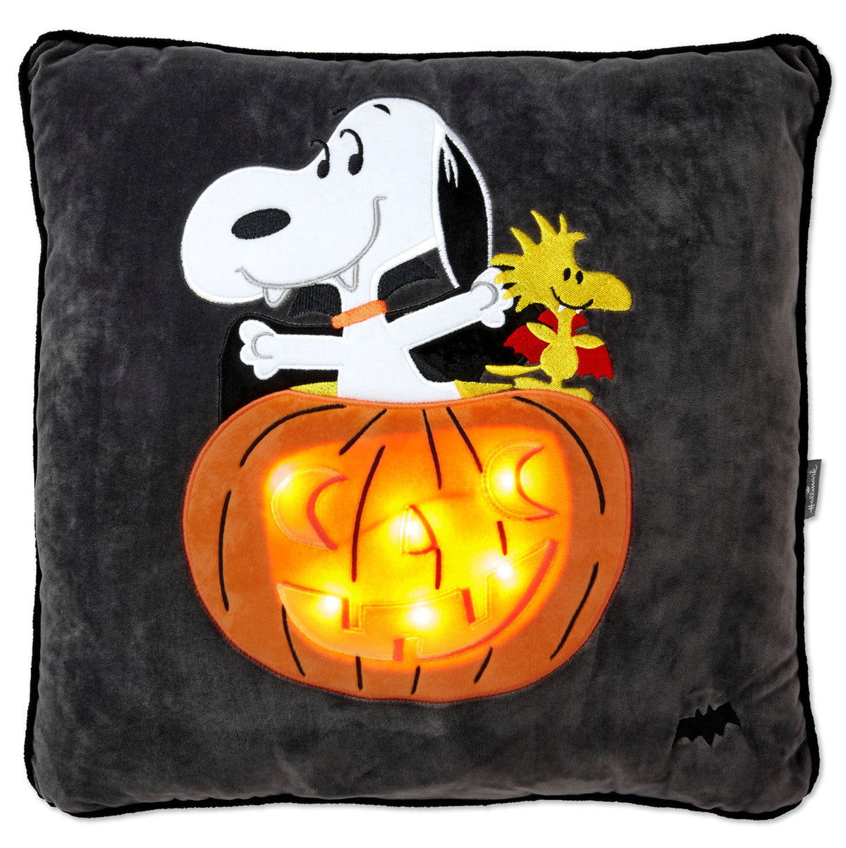Peanuts® Snoopy the Vampire Beagle Light-Up Pillow, 17x17