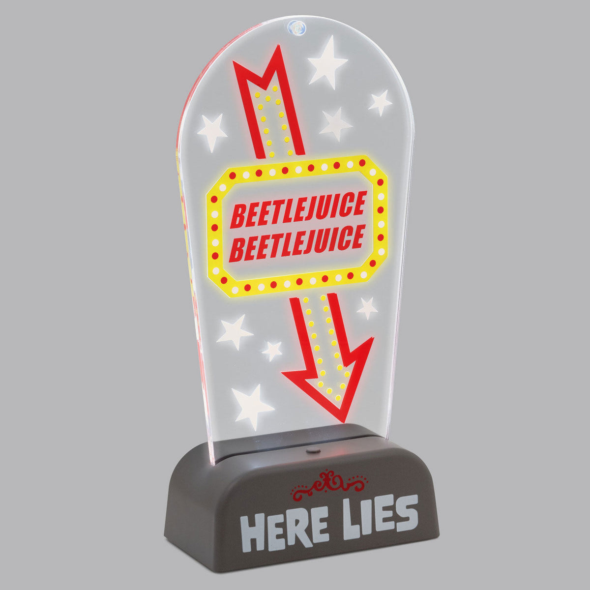 Beetlejuice™ Light-Up Tabletop Sign, 10.5"