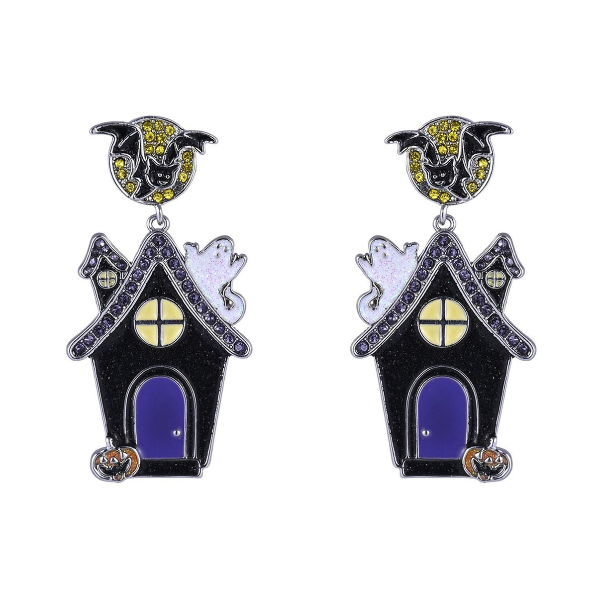 Haunted House Earrings