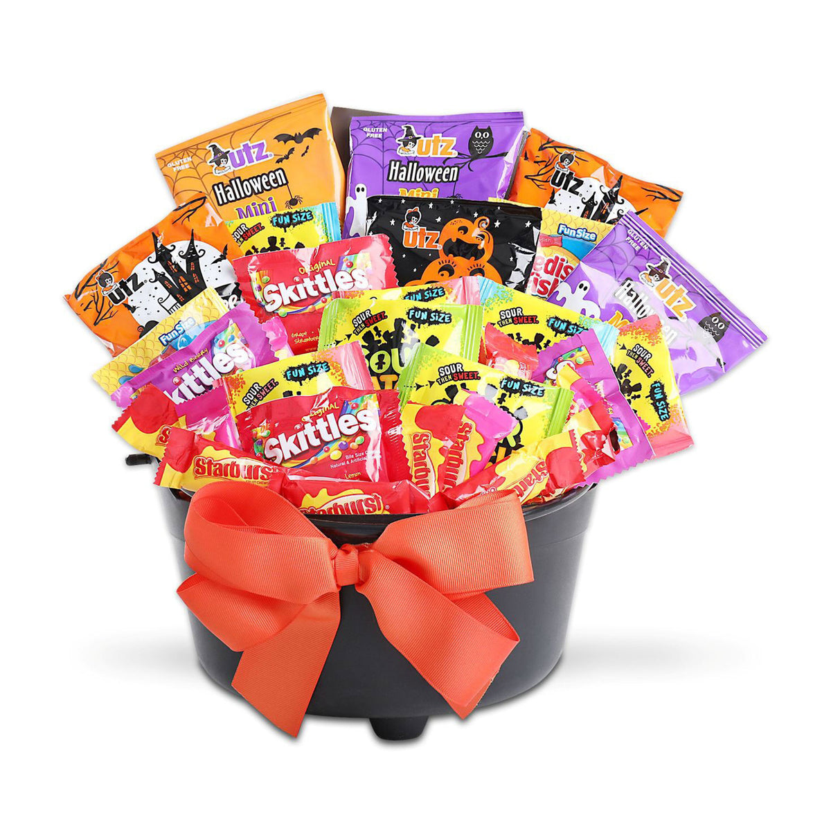 Witch's Cauldron of Treats Halloween Gift Basket