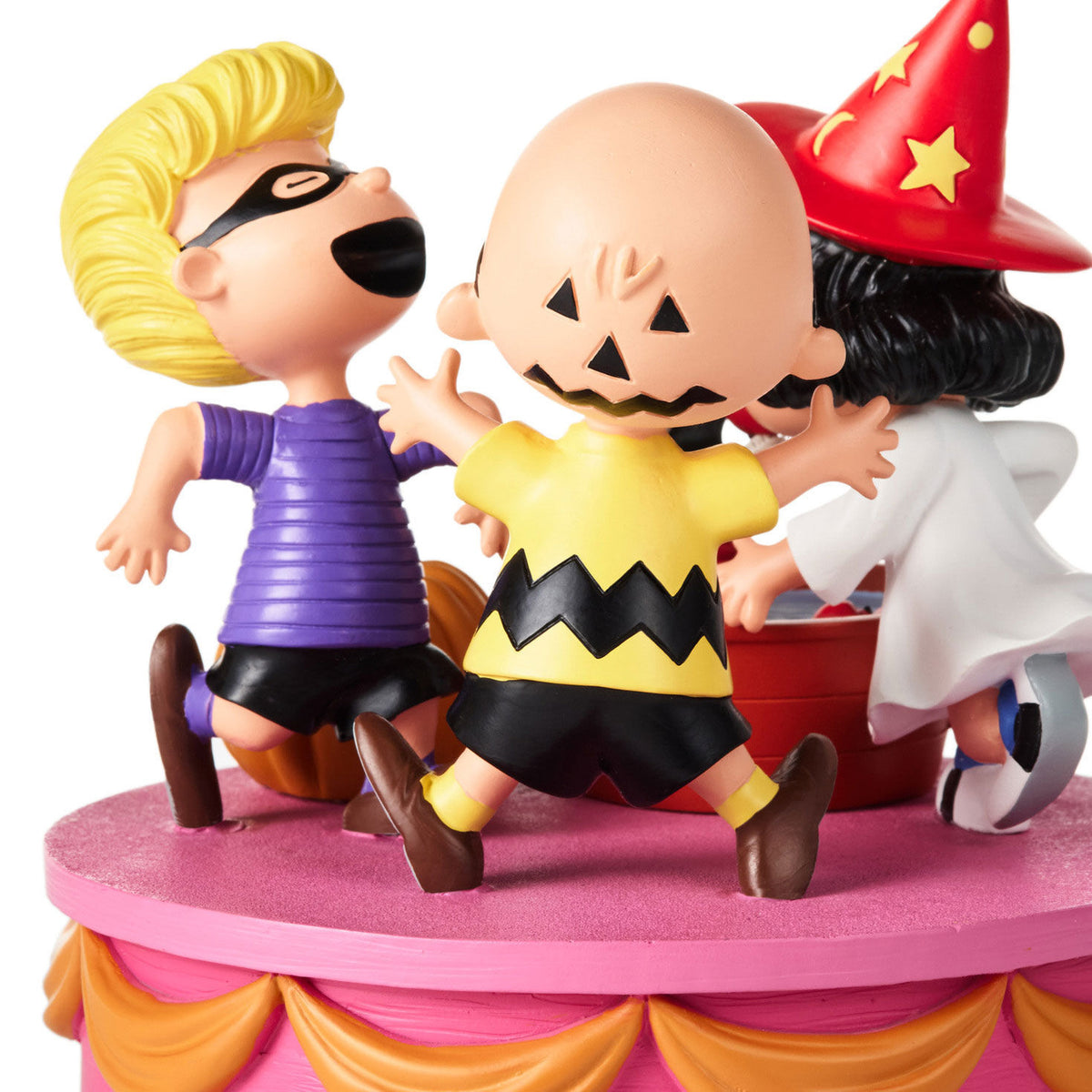 Peanuts® Great Pumpkin 60th Anniversary Apple Bobbing Figurine With Sound, 5.5"