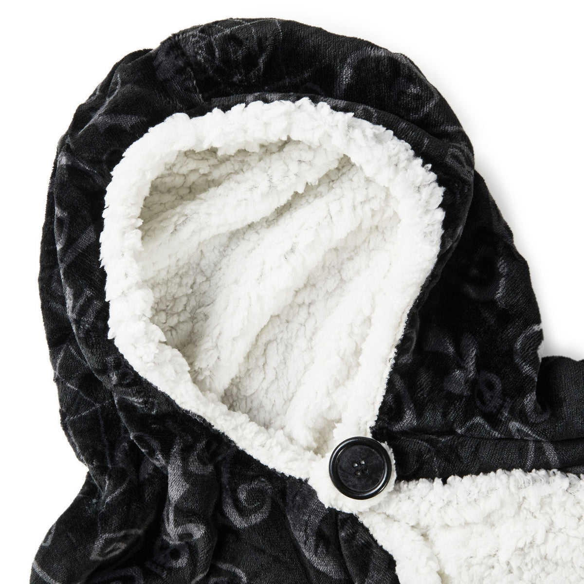 Disney Tim Burton's The Nightmare Before Christmas Jack Skellington Hooded Blanket