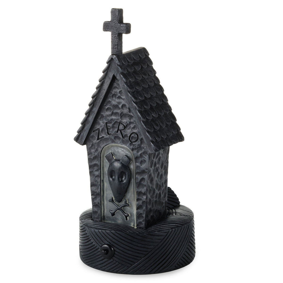 Disney Tim Burton's The Nightmare Before Christmas Zero's Doghouse Decoration With Light Projection